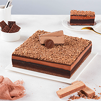 Chocolava Cake 20 x 20 cm